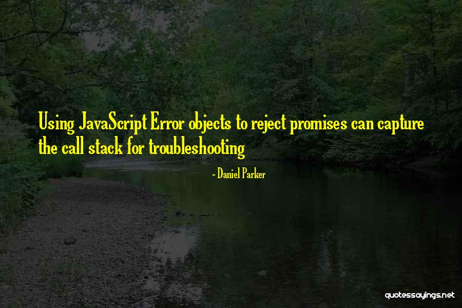 Troubleshooting Without Quotes By Daniel Parker