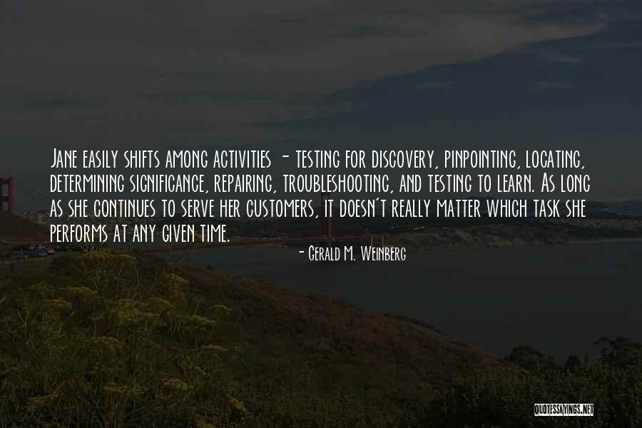 Troubleshooting Without Quotes By Gerald M. Weinberg
