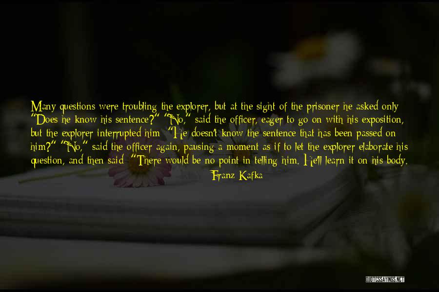 Troubling Quotes By Franz Kafka