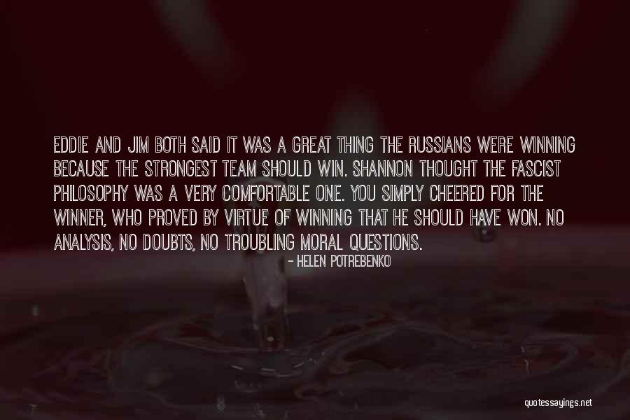 Troubling Quotes By Helen Potrebenko