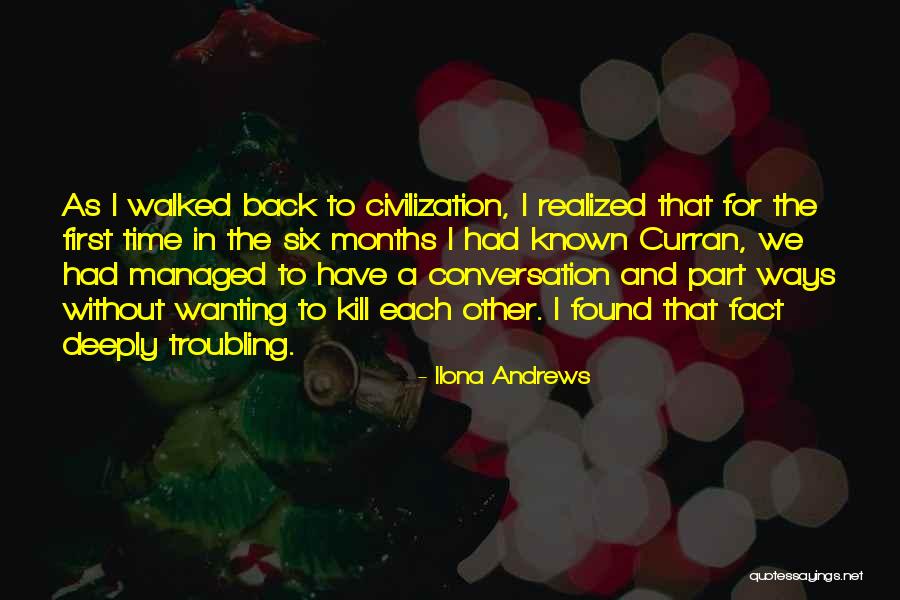 Troubling Quotes By Ilona Andrews Troubling Quotes By Ilona Andrews