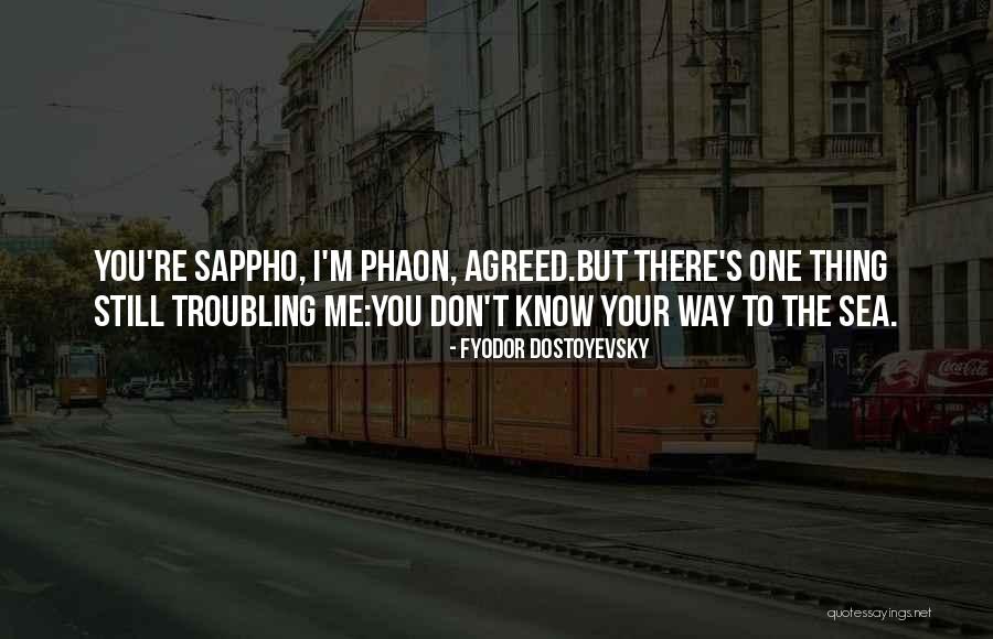 Troubling You Quotes By Fyodor Dostoyevsky Troubling You Quotes By Fyodor Dostoyevsky