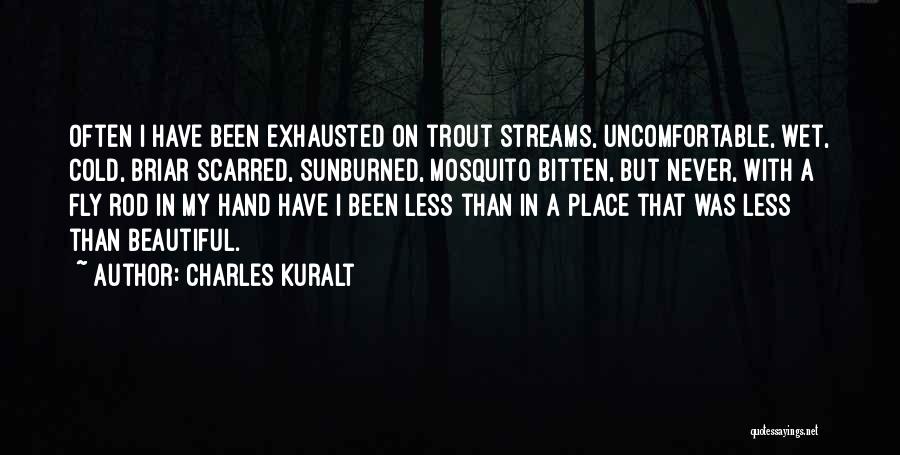 Trout Fishing Quotes By Charles Kuralt