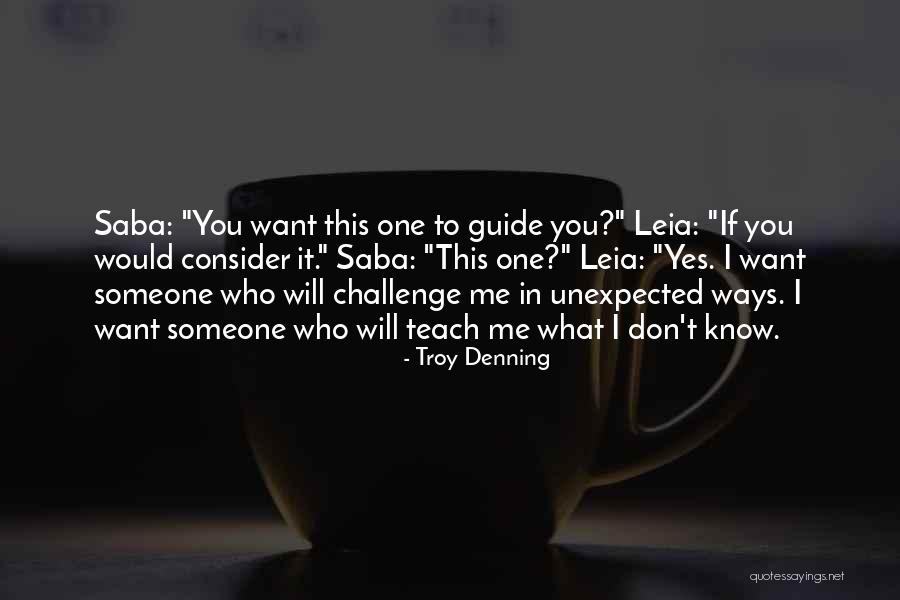 Troy Denning Quotes 171617