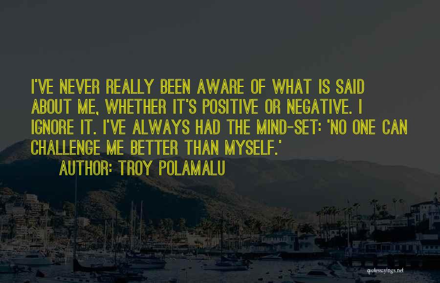 Troy Polamalu Quotes 1021375