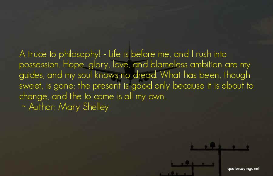 Truce Quotes By Mary Shelley