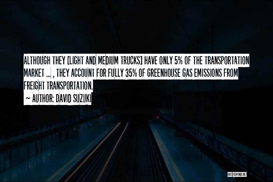 Truck Transportation Quotes By David Suzuki