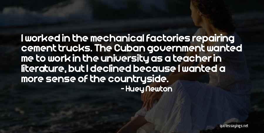 Trucks Quotes By Huey Newton