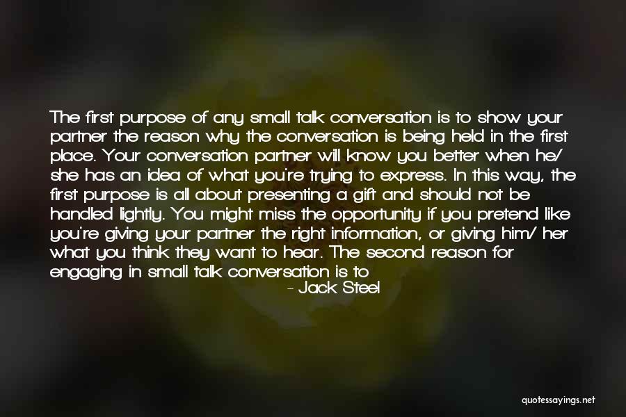 Trudsmartuvc Quotes By Jack Steel Trudsmartuvc Quotes By Jack Steel