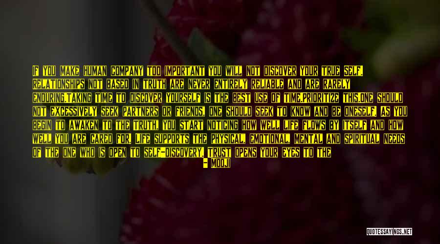 True And Best Friends Quotes By Mooji True And Best Friends Quotes By Mooji