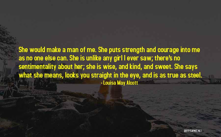 True And Sweet Love Quotes By Louisa May Alcott