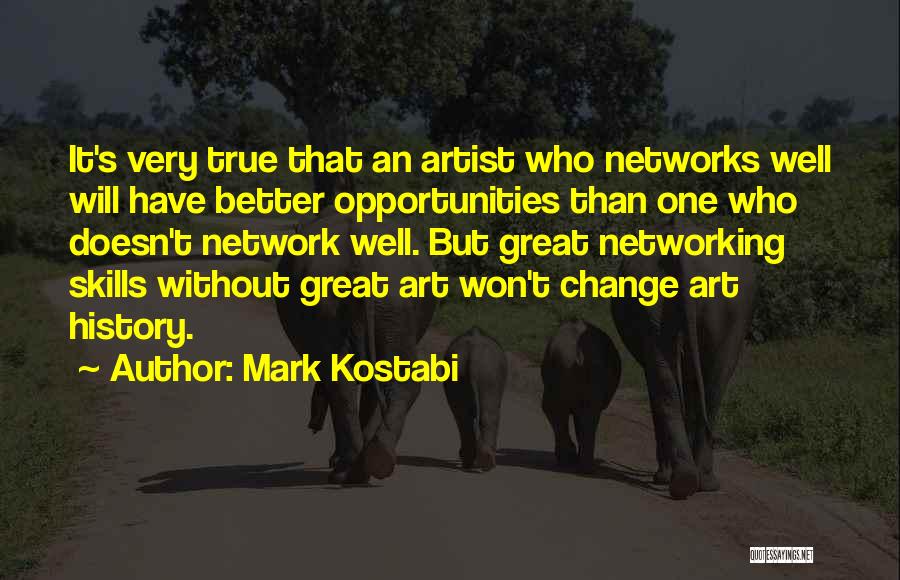 True Artist Quotes By Mark Kostabi