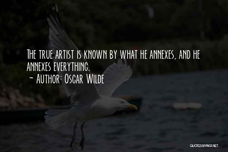 True Artist Quotes By Oscar Wilde