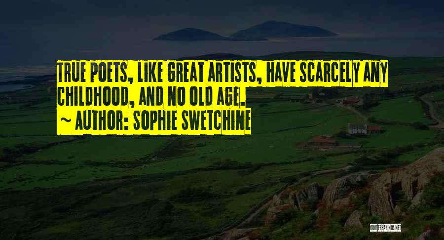 True Artist Quotes By Sophie Swetchine