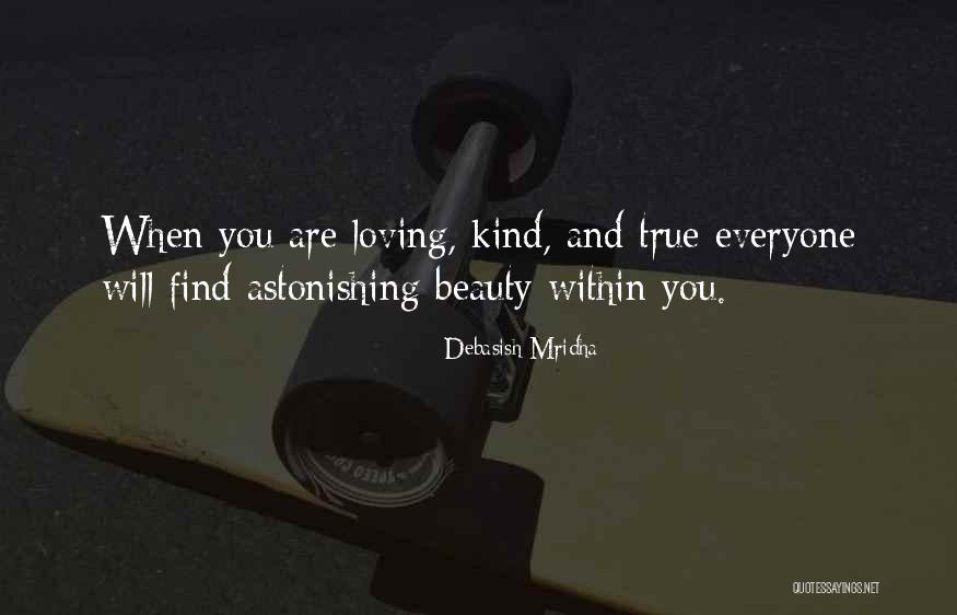 True Beauty Inspirational Quotes By Debasish Mridha