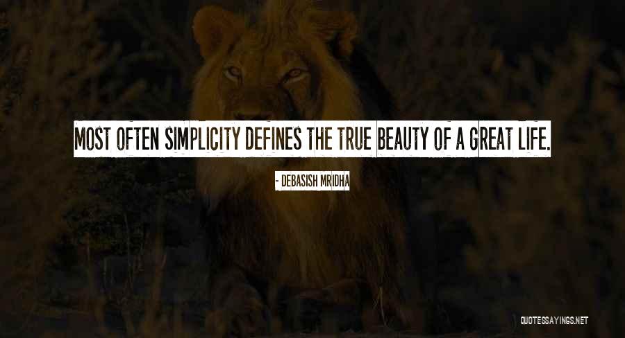 True Beauty Inspirational Quotes By Debasish Mridha