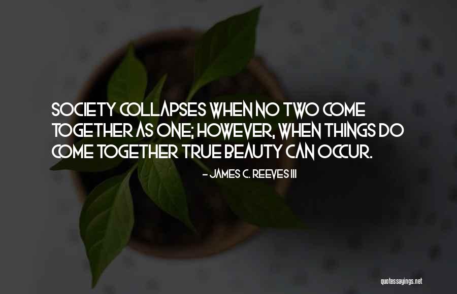 True Beauty Inspirational Quotes By James C. Reeves III