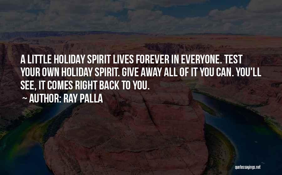 True Believer Quotes By Ray Palla