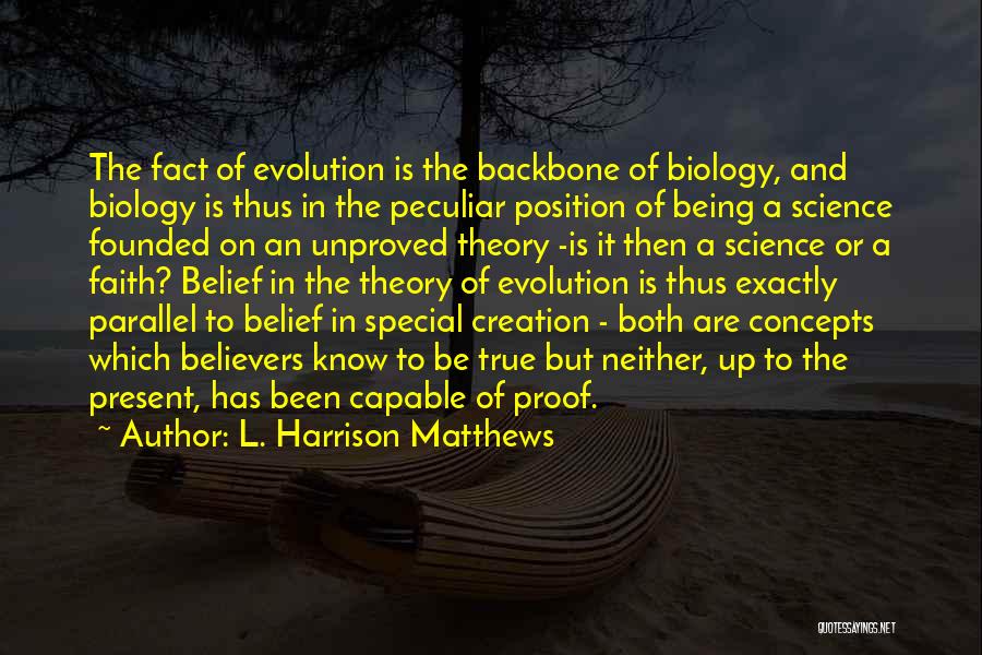 True Believers Quotes By L. Harrison Matthews True Believers Quotes By L. Harrison Matthews