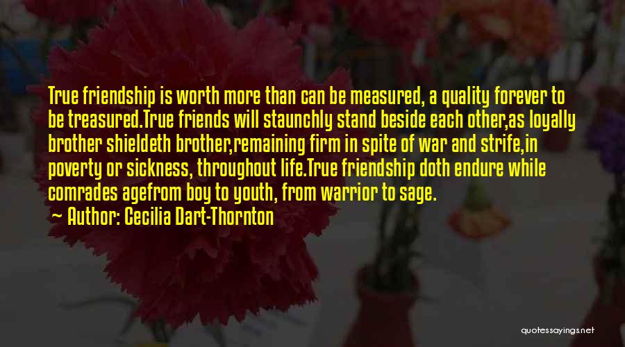 True Best Friends Forever Quotes By Cecilia Dart-Thornton