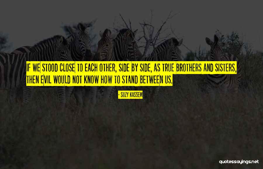 True Brothers Quotes By Suzy Kassem True Brothers Quotes By Suzy Kassem