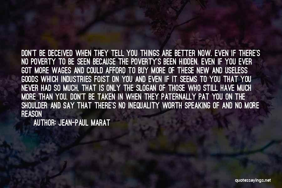 True But Sad Quotes By Jean-Paul Marat