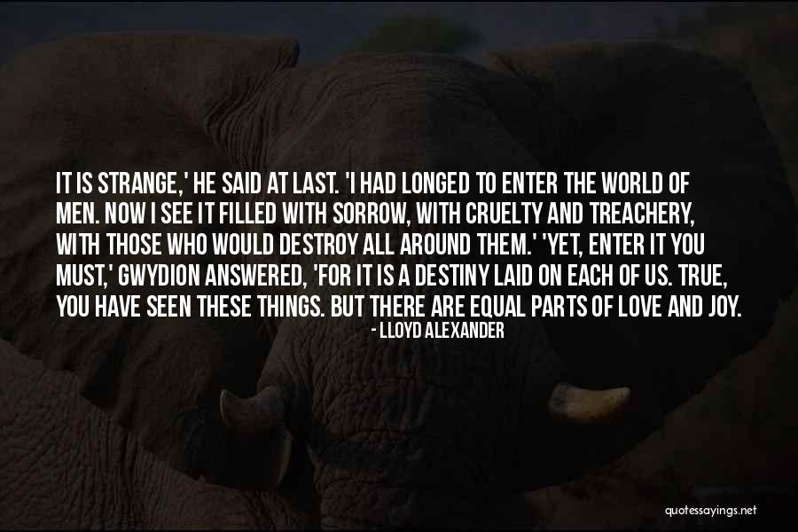 True But Strange Quotes By Lloyd Alexander