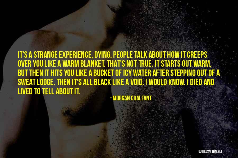 True But Strange Quotes By Morgan Chalfant