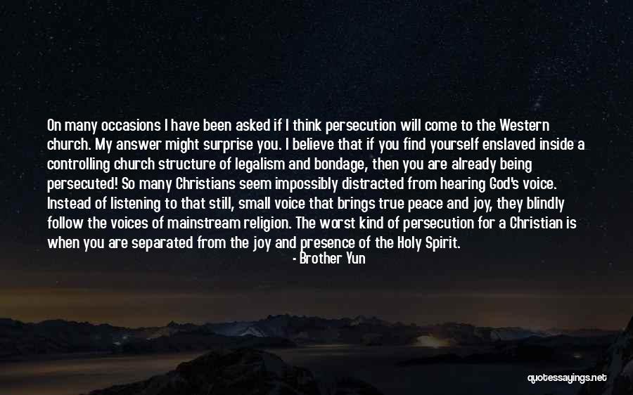 True Christians Quotes By Brother Yun True Christians Quotes By Brother Yun