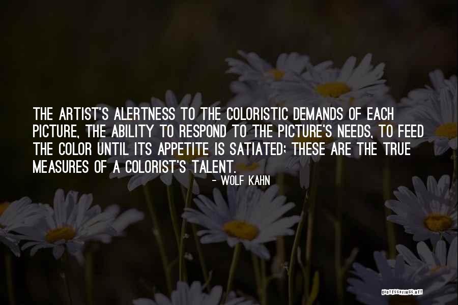 True Color Quotes By Wolf Kahn True Color Quotes By Wolf Kahn