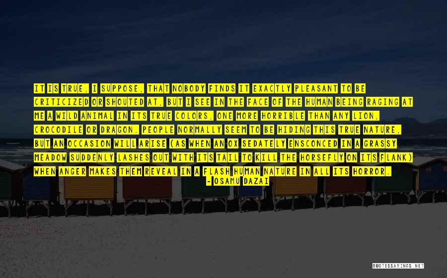 True Colors Of People Quotes By Osamu Dazai True Colors Of People Quotes By Osamu Dazai