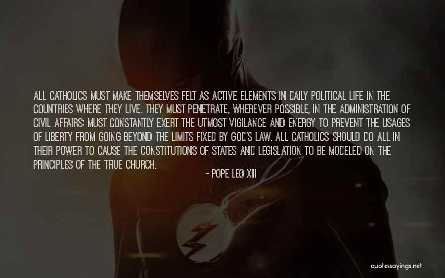 True Daily Life Quotes By Pope Leo XIII