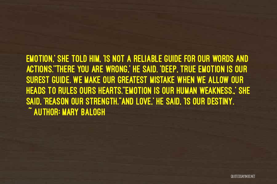 True Deep Love Quotes By Mary Balogh