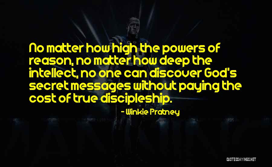 True Discipleship Quotes By Winkie Pratney