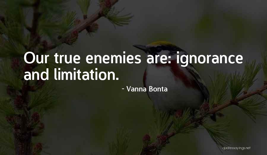 True Enemy Quotes By Vanna Bonta True Enemy Quotes By Vanna Bonta