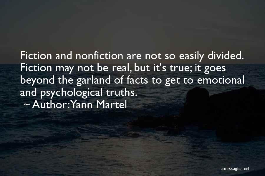 True Facts And Quotes By Yann Martel