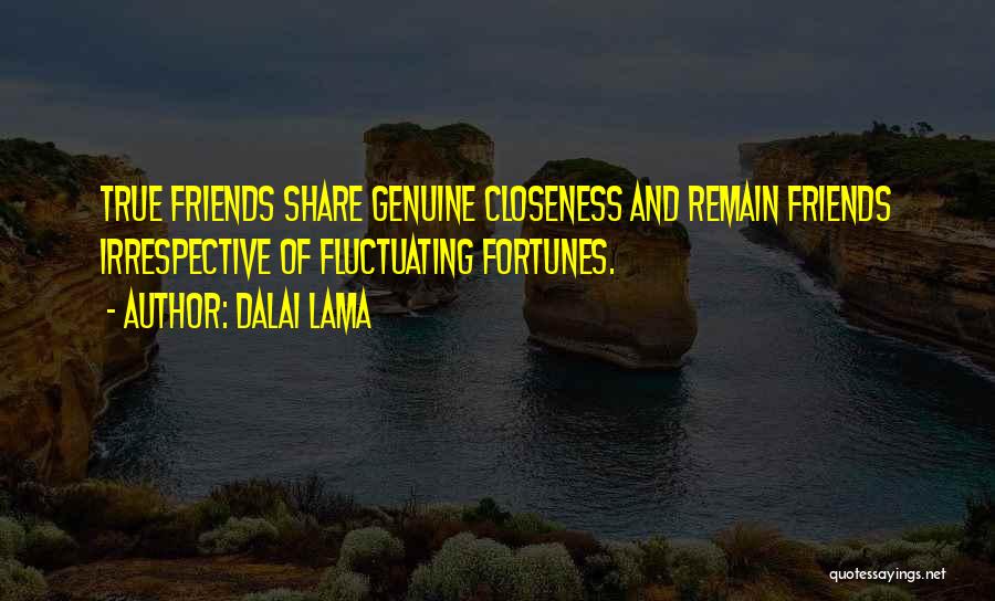 True Friends Quotes By Dalai Lama