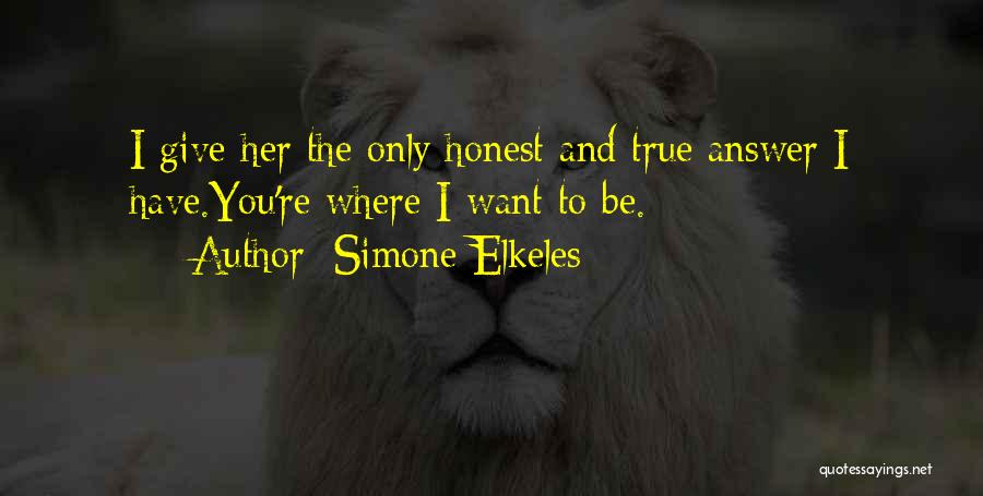 True Friends True Love Quotes By Simone Elkeles