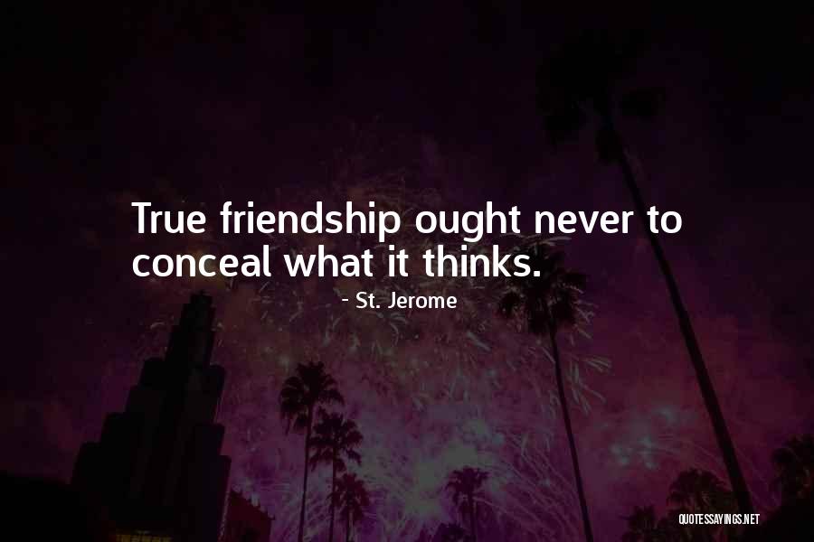 True Friendship Quotes By St. Jerome