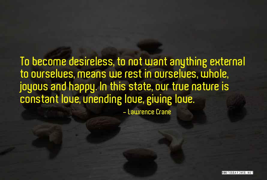 True Happiness And Love Quotes By Lawrence Crane