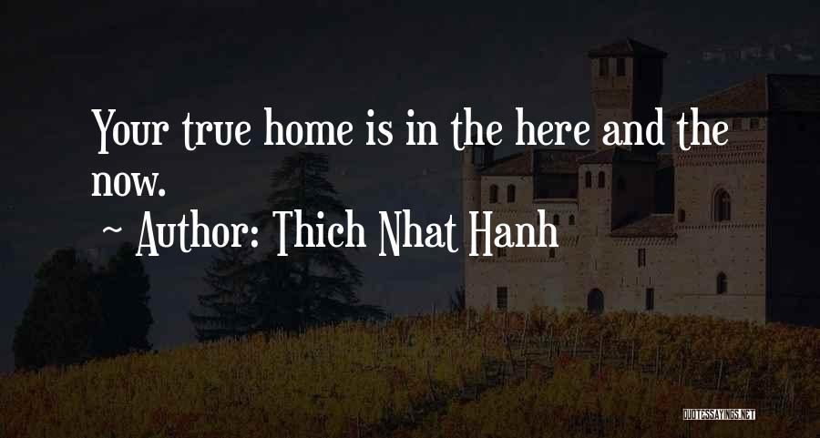 True Home Quotes By Thich Nhat Hanh