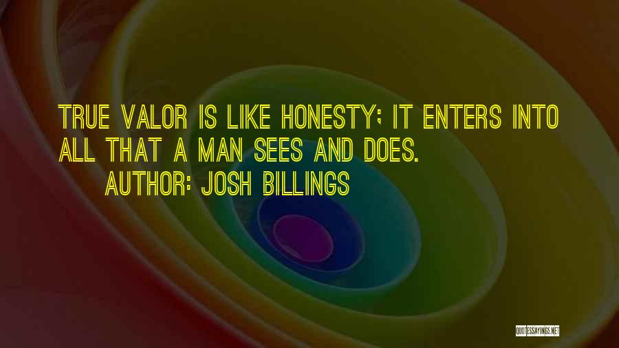 True Honesty Quotes By Josh Billings