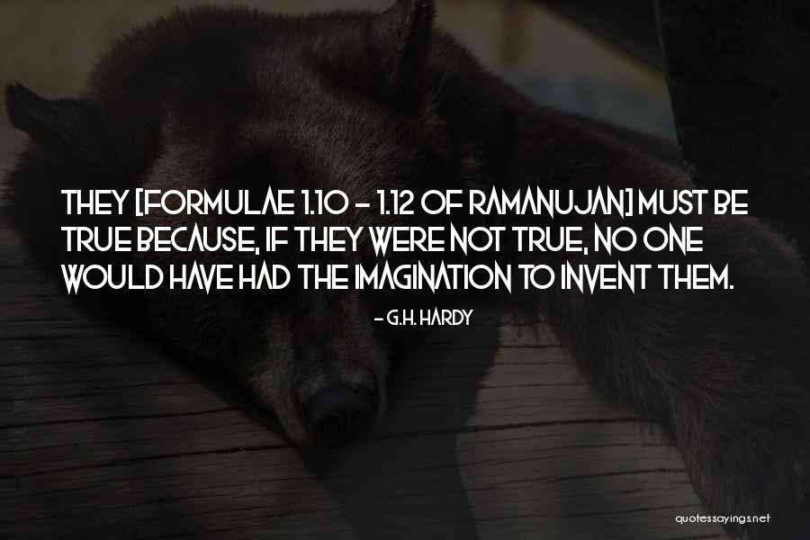 True Imagination Quotes By G.H. Hardy True Imagination Quotes By G.H. Hardy