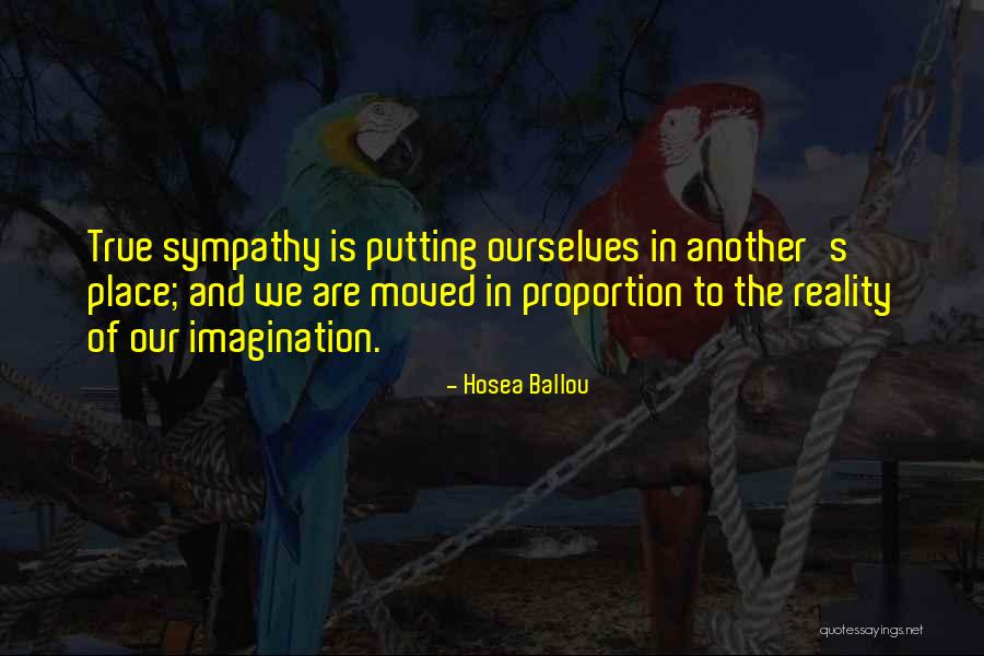 True Imagination Quotes By Hosea Ballou True Imagination Quotes By Hosea Ballou