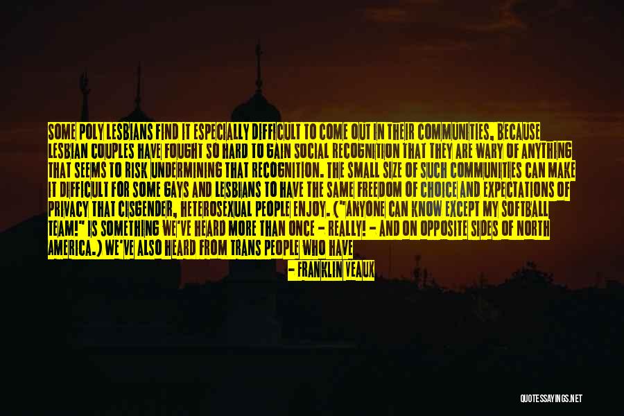 True Intimacy Quotes By Franklin Veaux
