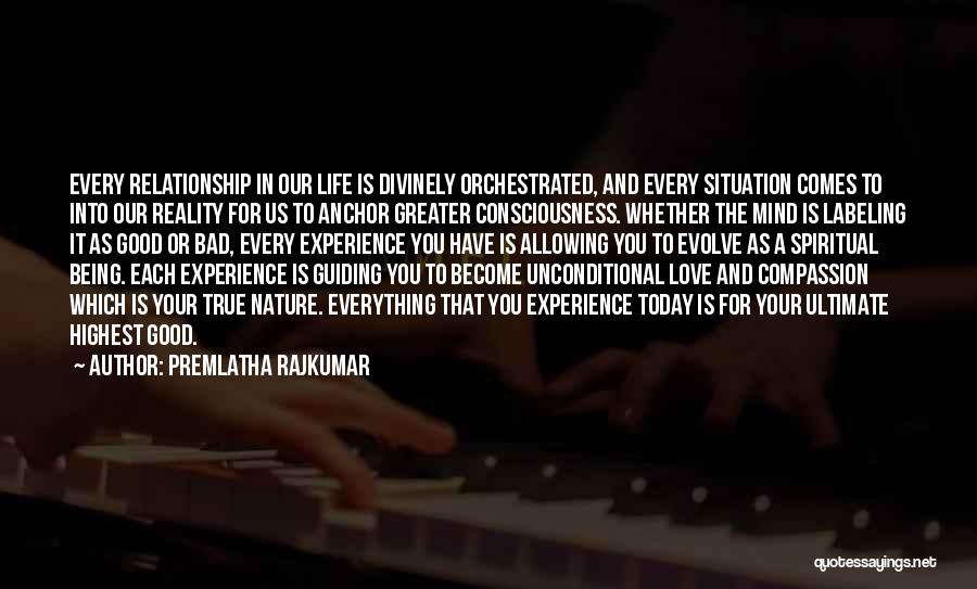 True Life Relationship Quotes By Premlatha Rajkumar