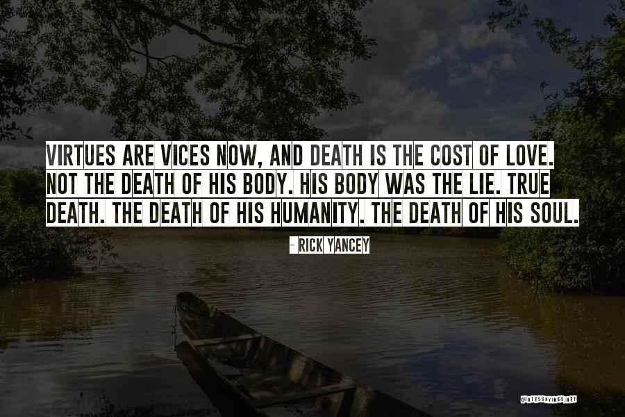 True Love And Death Quotes By Rick Yancey True Love And Death Quotes By Rick Yancey