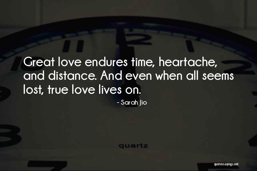 True Love And Time Quotes By Sarah Jio