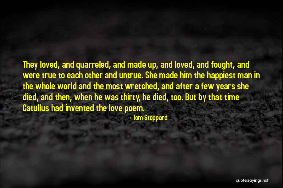 True Love And Time Quotes By Tom Stoppard