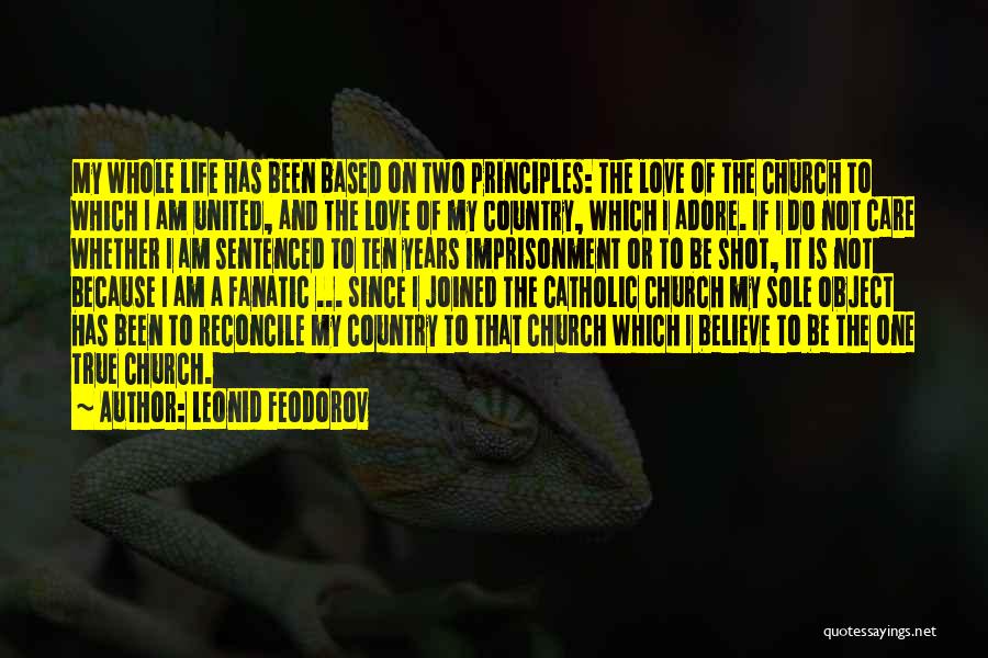 True Love Based Quotes By Leonid Feodorov